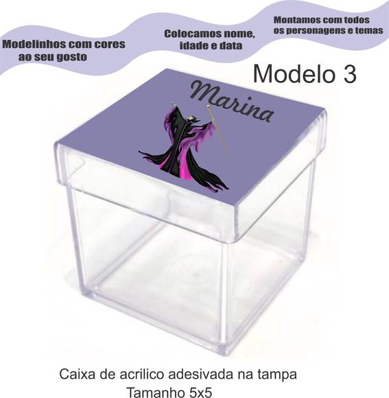 Caixa de Acrílico-malevola