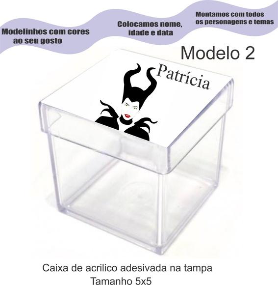Caixa de Acrílico-malevola