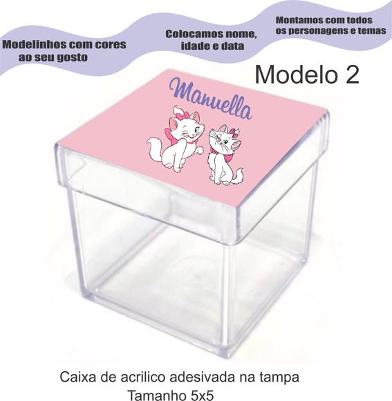 Caixa de Acrílico-marie