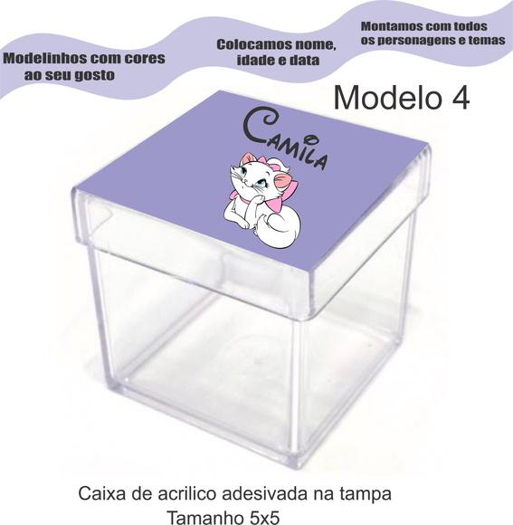 Caixa de Acrílico-marie