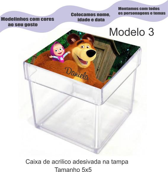 Caixa de Acrílico-masha