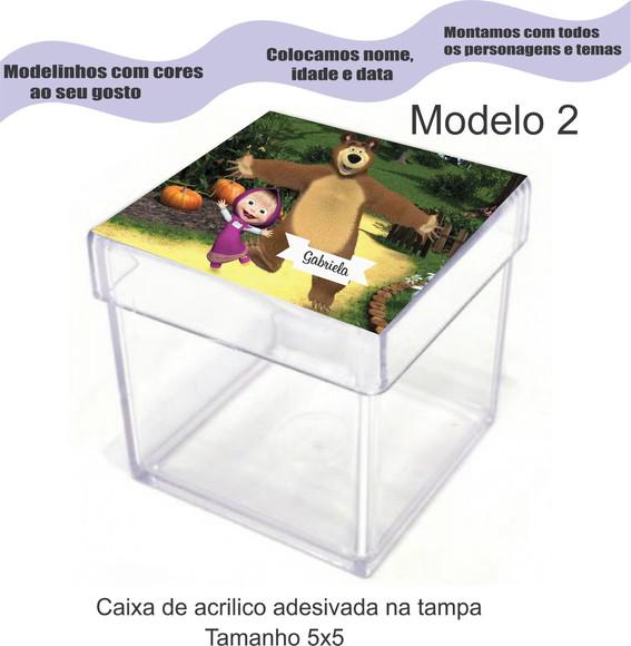 Caixa de Acrílico-masha