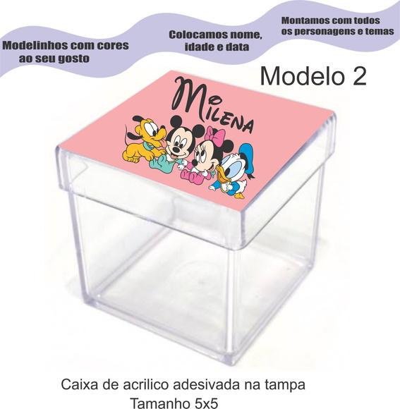 Caixa de Acrílico-mickey Baby