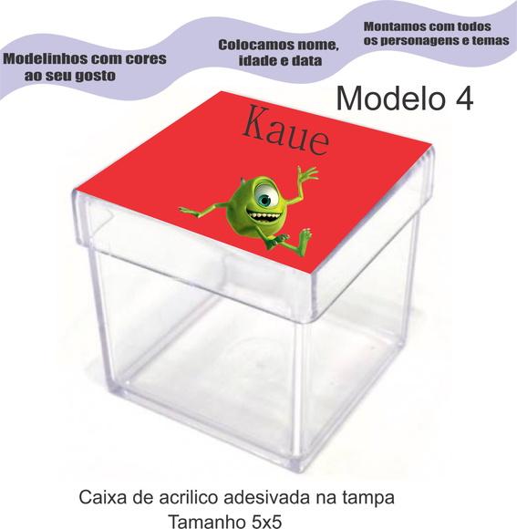 Caixa de Acrílico-mike Wazowski