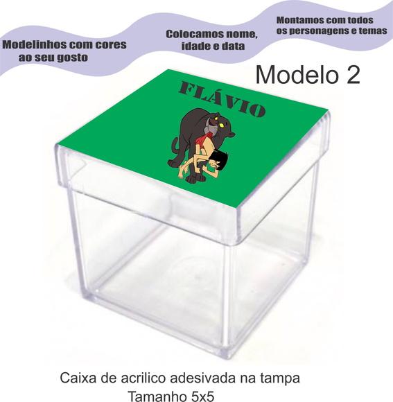 Caixa de Acrílico-mogli