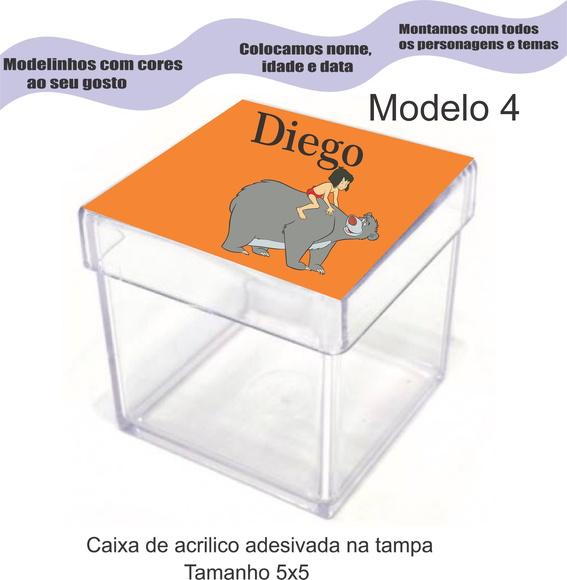 Caixa de Acrílico-mogli