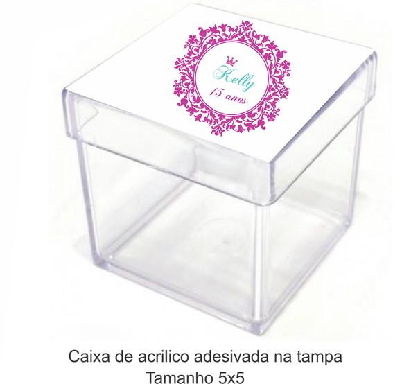 Caixa de Acrílico-monograma 46