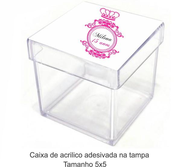 Caixa de Acrílico-monograma 47