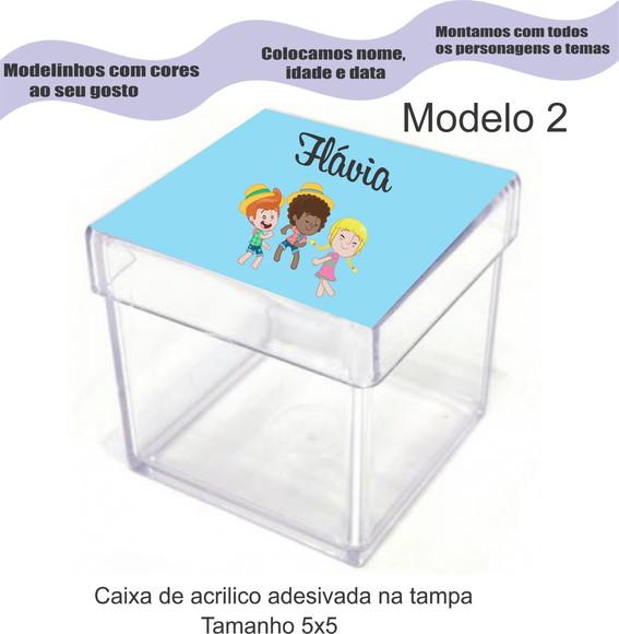 Caixa de Acrílico-mundo Bita