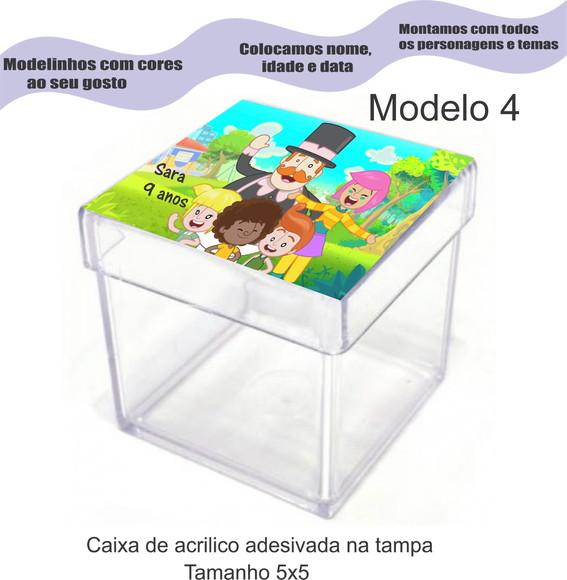 Caixa de Acrílico-mundo Bita