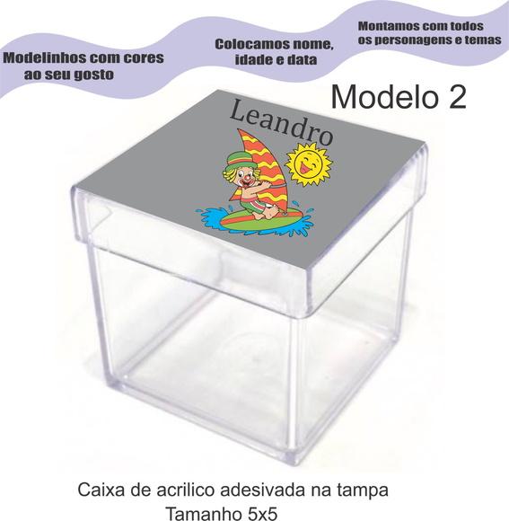 Caixa de Acrílico-patatí Patatá