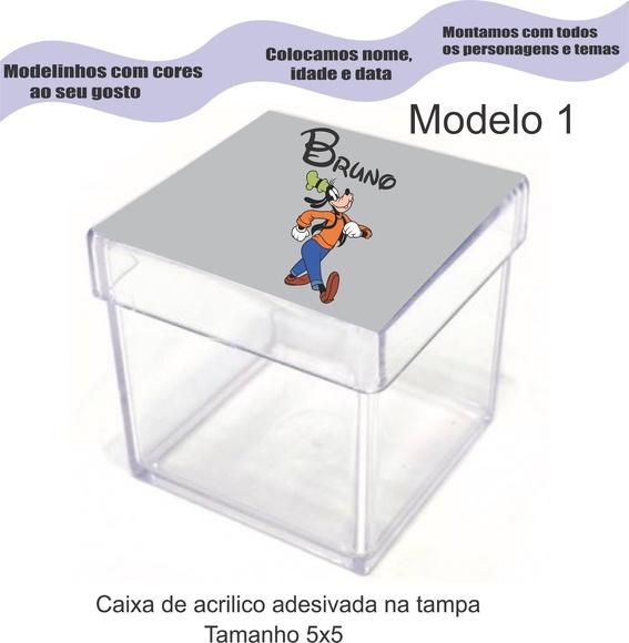 Caixa de Acrílico-pateta
