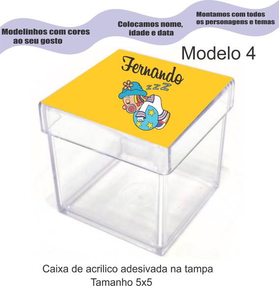 Caixa de Acrílico-patatí Patatá