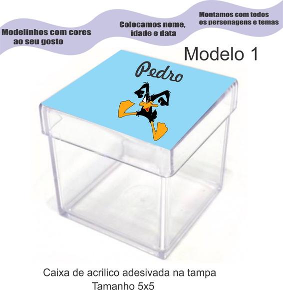 Caixa de Acrílico-patolino