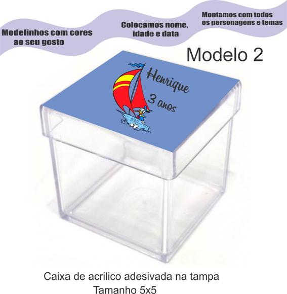 Caixa de Acrílico-pato Donald