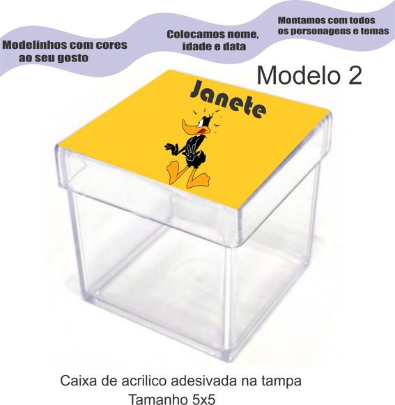 Caixa de Acrílico-patolino