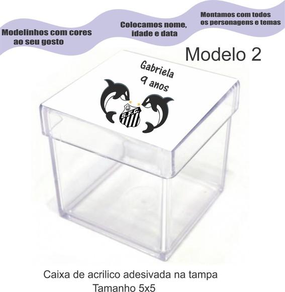 Caixa de Acrílico-peixe