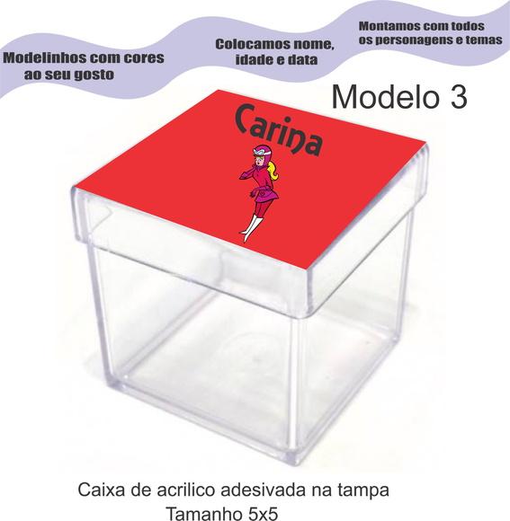 Caixa de Acrílico-penelope Charmosa