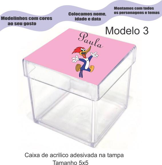Caixa de Acrílico-pica Pau