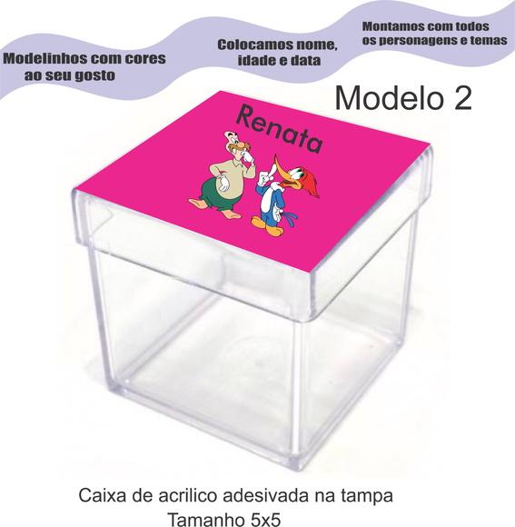 Caixa de Acrílico-pica Pau