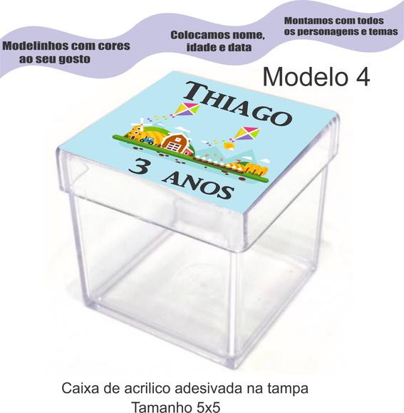 Caixa de Acrílico-pipa e Catavento