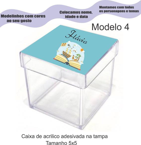 Caixa de Acrílico-pirata