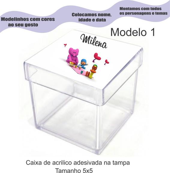 Caixa de Acrílico-pocoyo