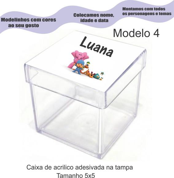 Caixa de Acrílico-pocoyo