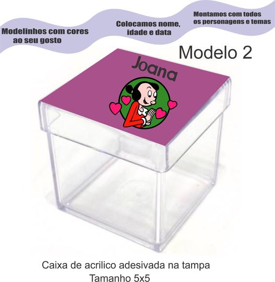 Caixa de Acrílico-popai