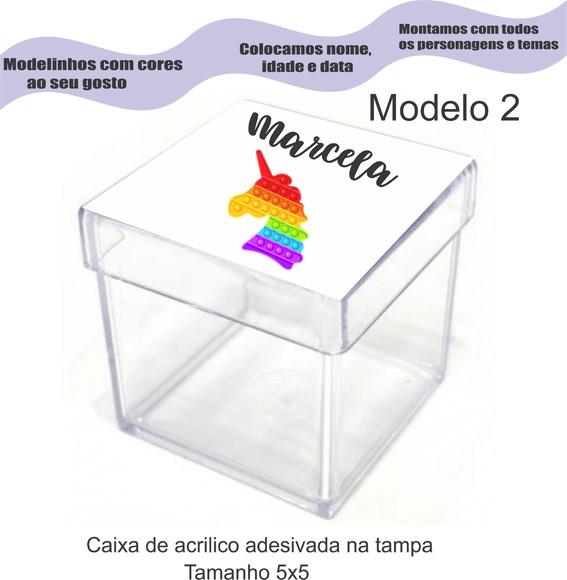 Caixa de Acrílico-pop Fidget