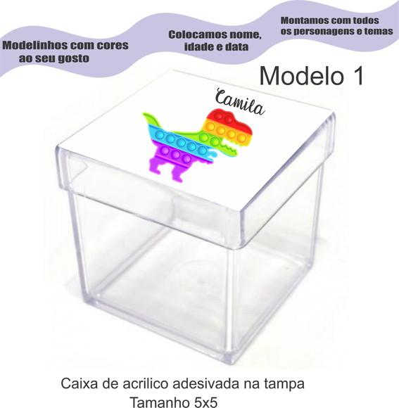 Caixa de Acrílico-pop Fidget