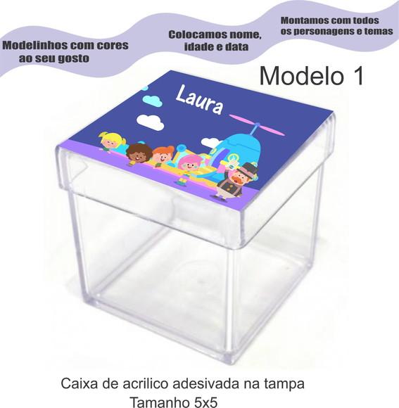 Caixa de Acrílico-radio Bita