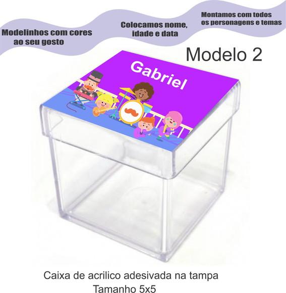 Caixa de Acrílico-radio Bita