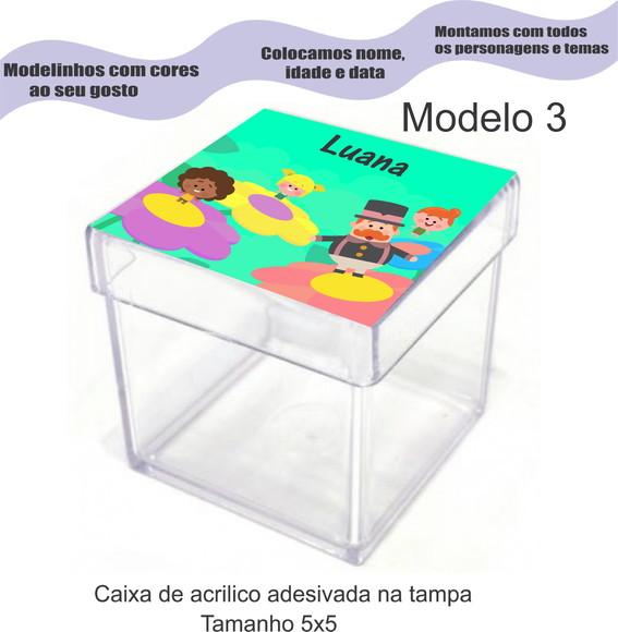 Caixa de Acrílico-radio Bita
