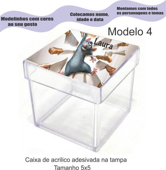 Caixa de Acrílico-ratatouille