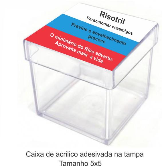 Caixa de Acrílico-risotril