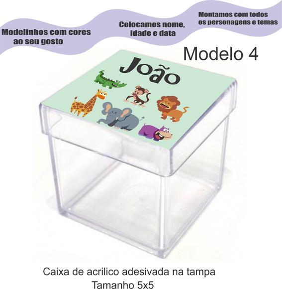 Caixa de Acrílico-safari
