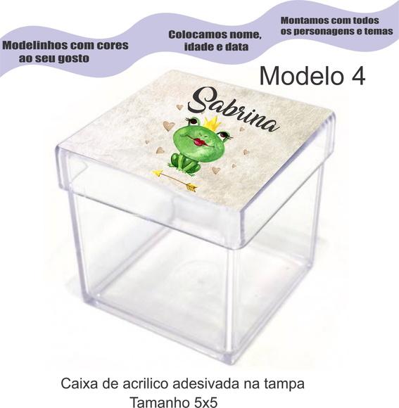 Caixa de Acrílico-sapo
