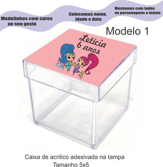Caixa de Acrílico-shimmer Shine