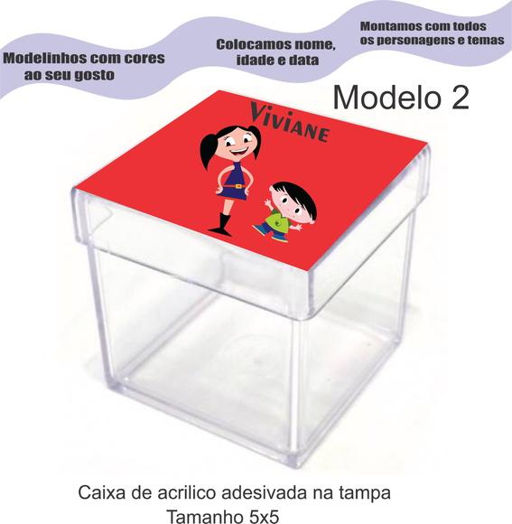 Caixa de Acrílico-show da Luna