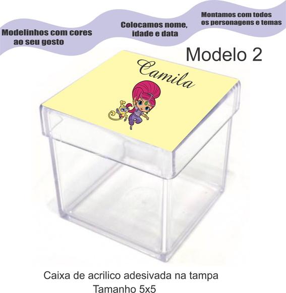 Caixa de Acrílico-shimmer Shine