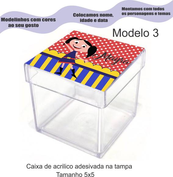 Caixa de Acrílico-show da Luna