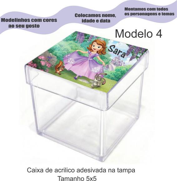 Caixa de Acrílico-sofia