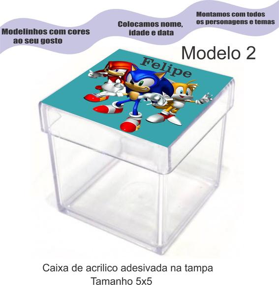Caixa de Acrílico-sonic