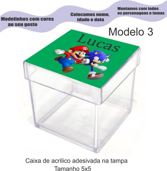 Caixa de Acrílico-sonic