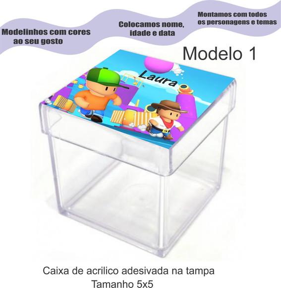 Caixa de Acrílico-stumble Guys