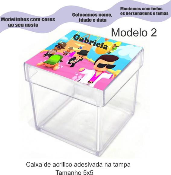 Caixa de Acrílico-stumble Guys