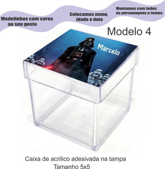 Caixa de Acrílico-starwars