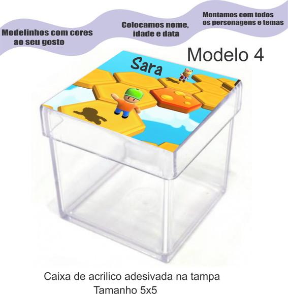 Caixa de Acrílico-stumble Guys