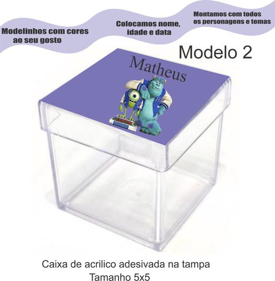 Caixa de Acrílico-sullivan